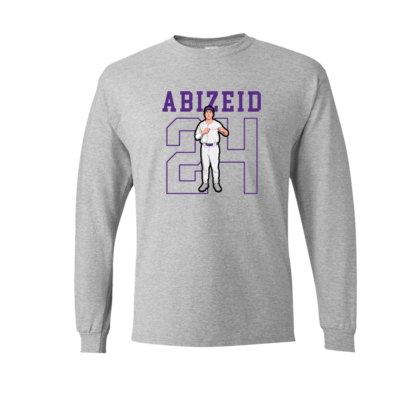 Long Sleeve Tee — Shirsey in Grey