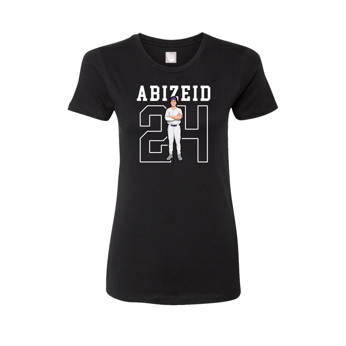 Fitted Women's Tee — Shirsey in Black