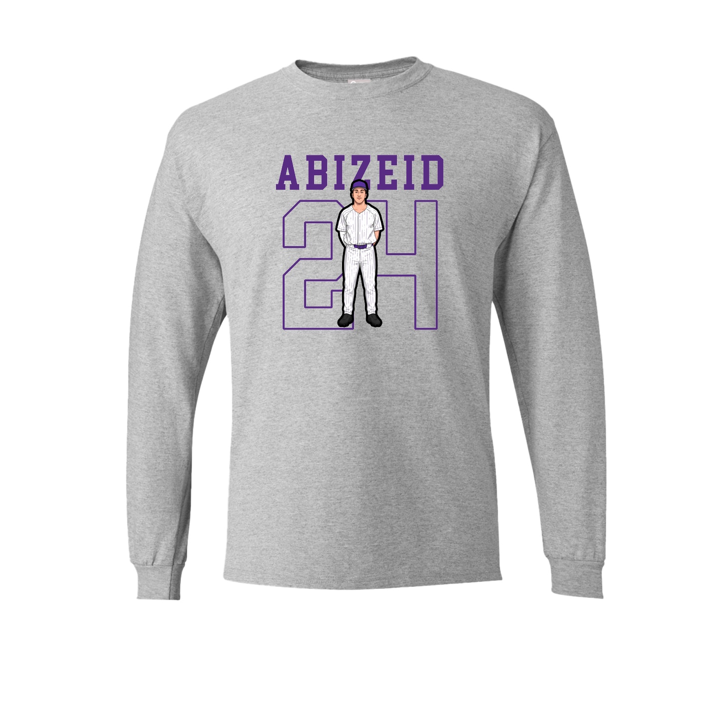 Long Sleeve Tee — Shirsey in Grey