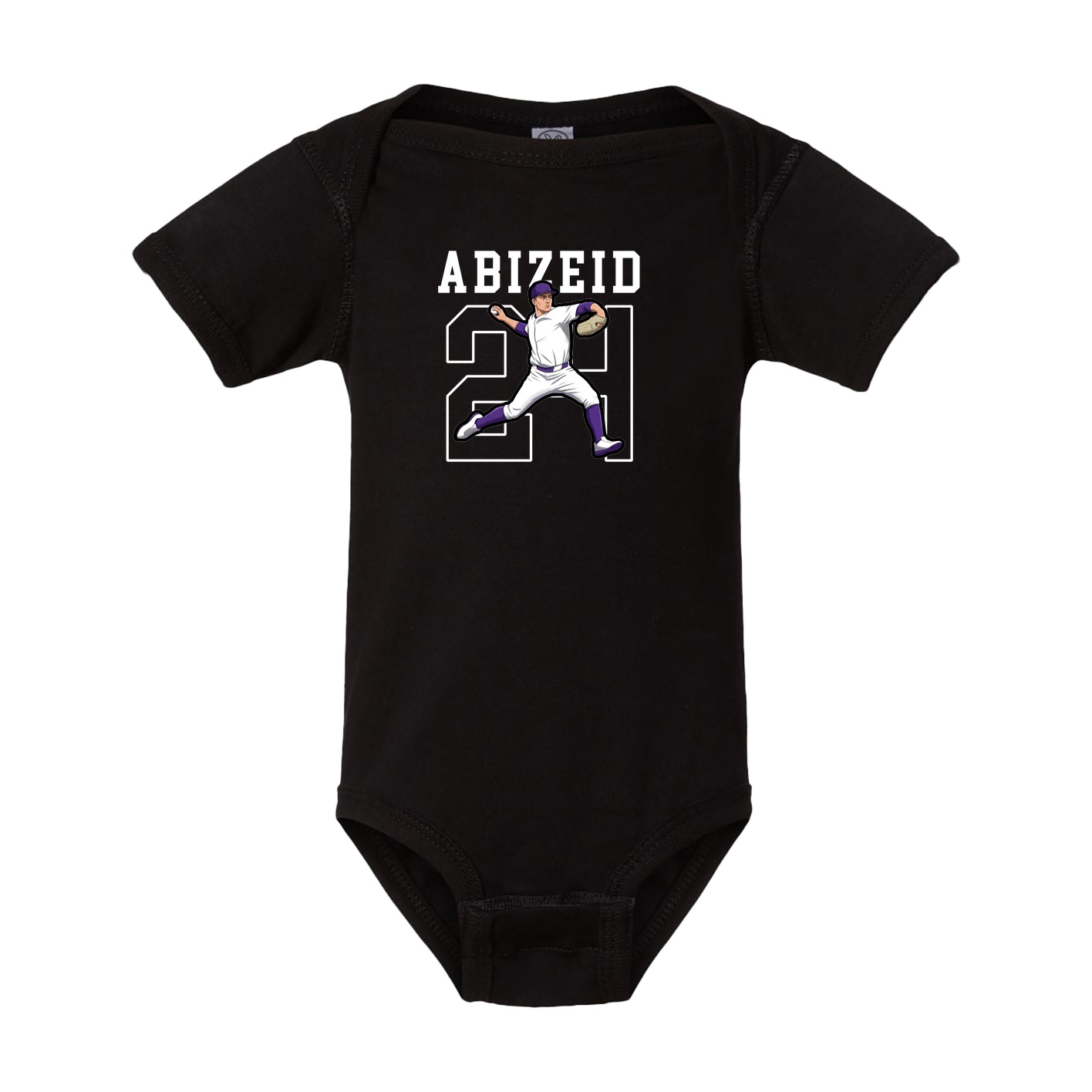 Baby Onesie — Shirsey in Black