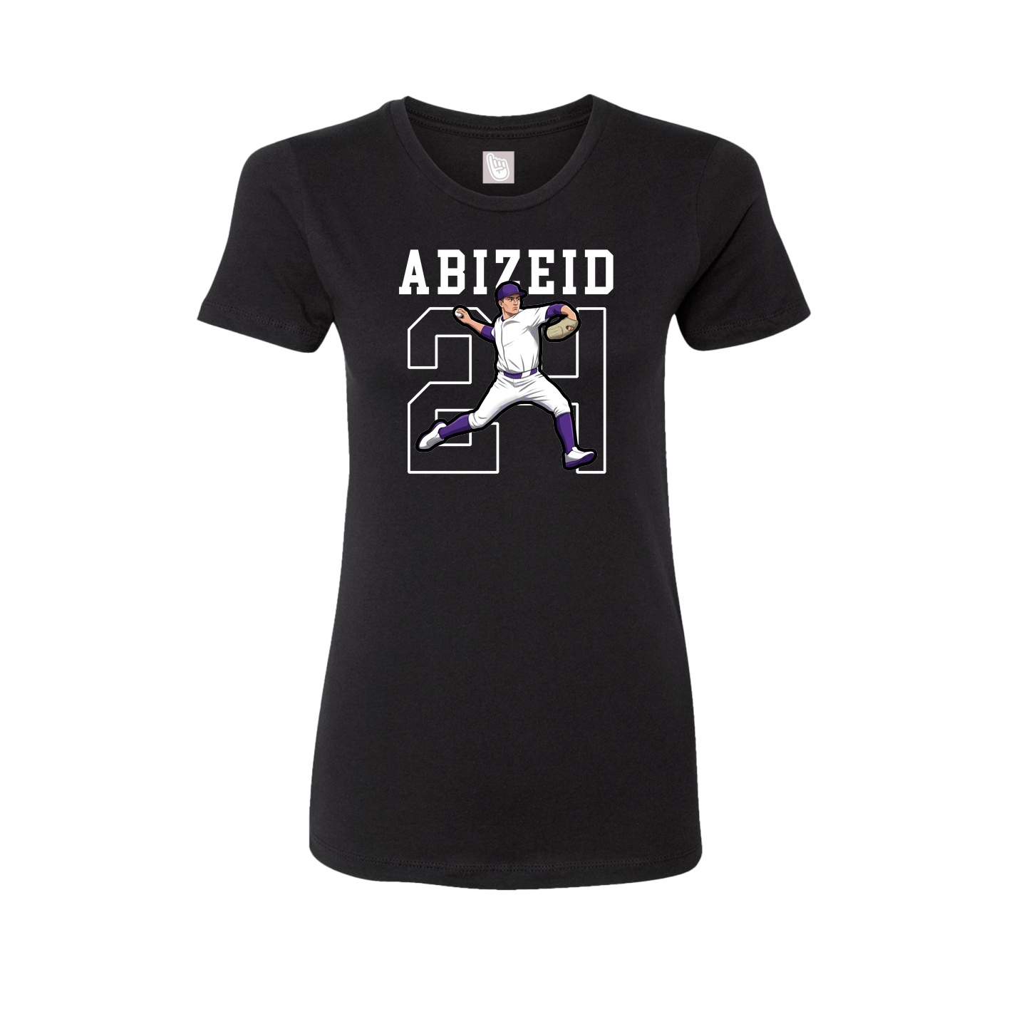 Fitted Women's Tee — Shirsey in Black