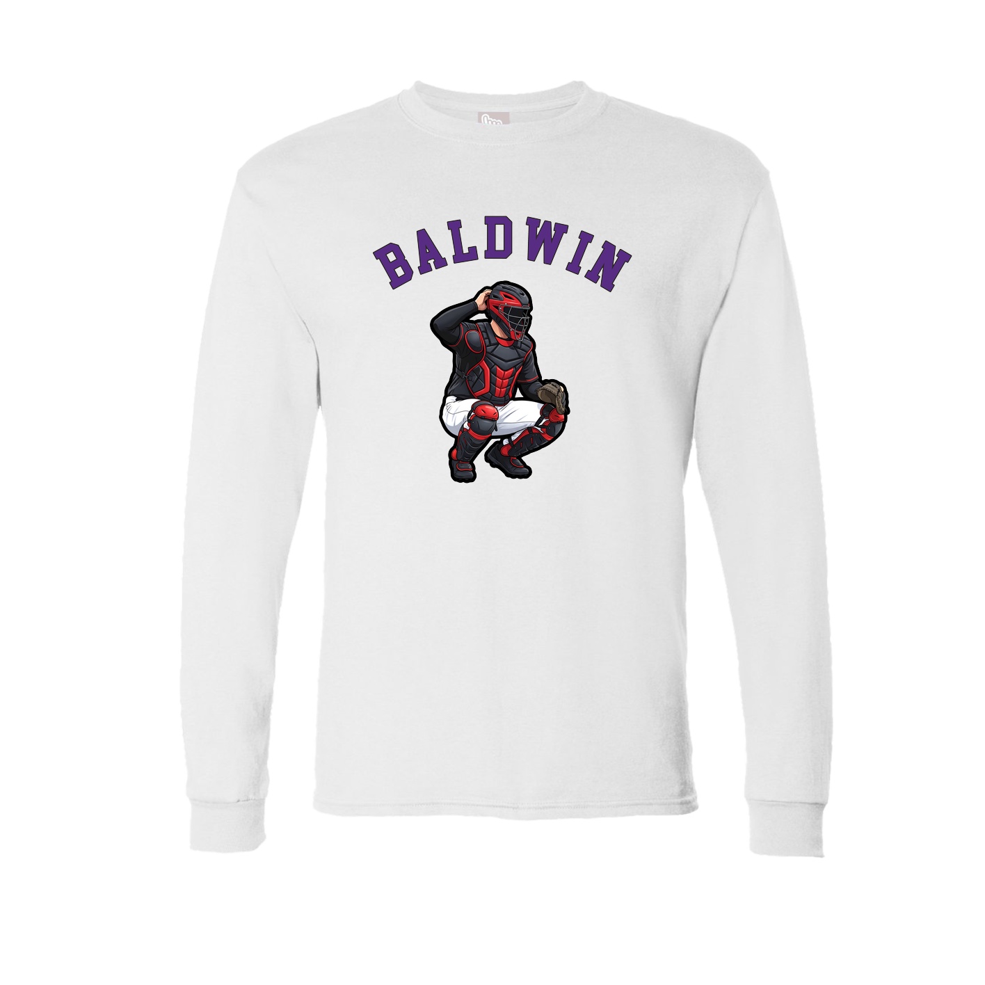 Long Sleeve Tee — Shirsey Arch in White
