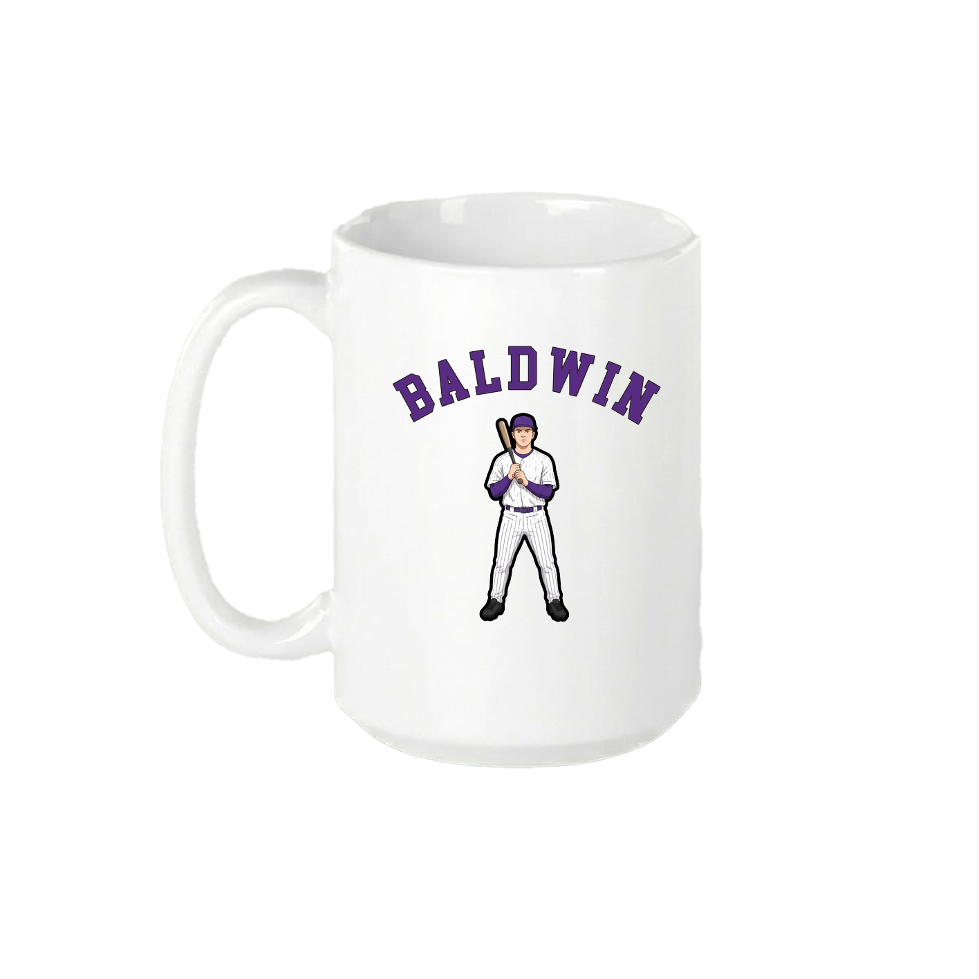 15oz Coffee Mug — Shirsey Arch in White