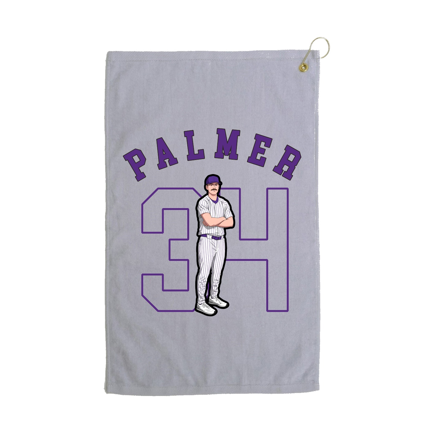 Golf Towel — Shirsey Arch in Grey