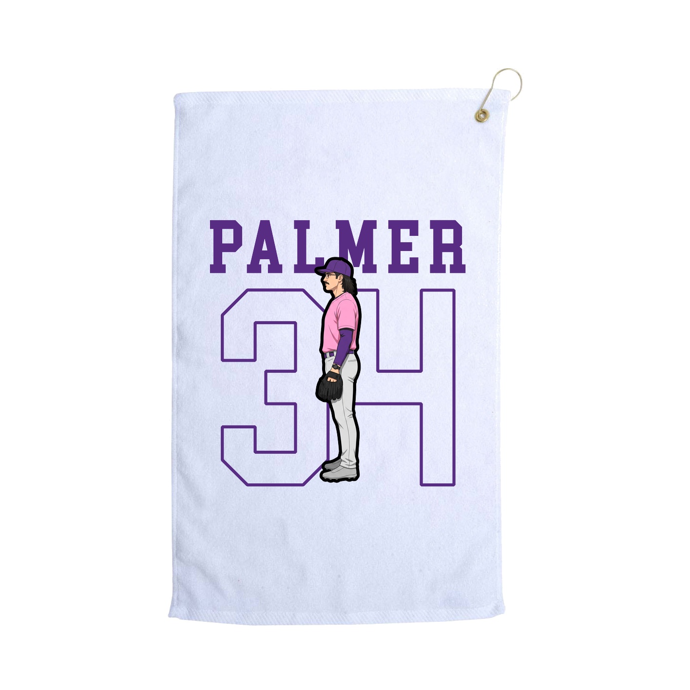 Golf Towel — Shirsey in White