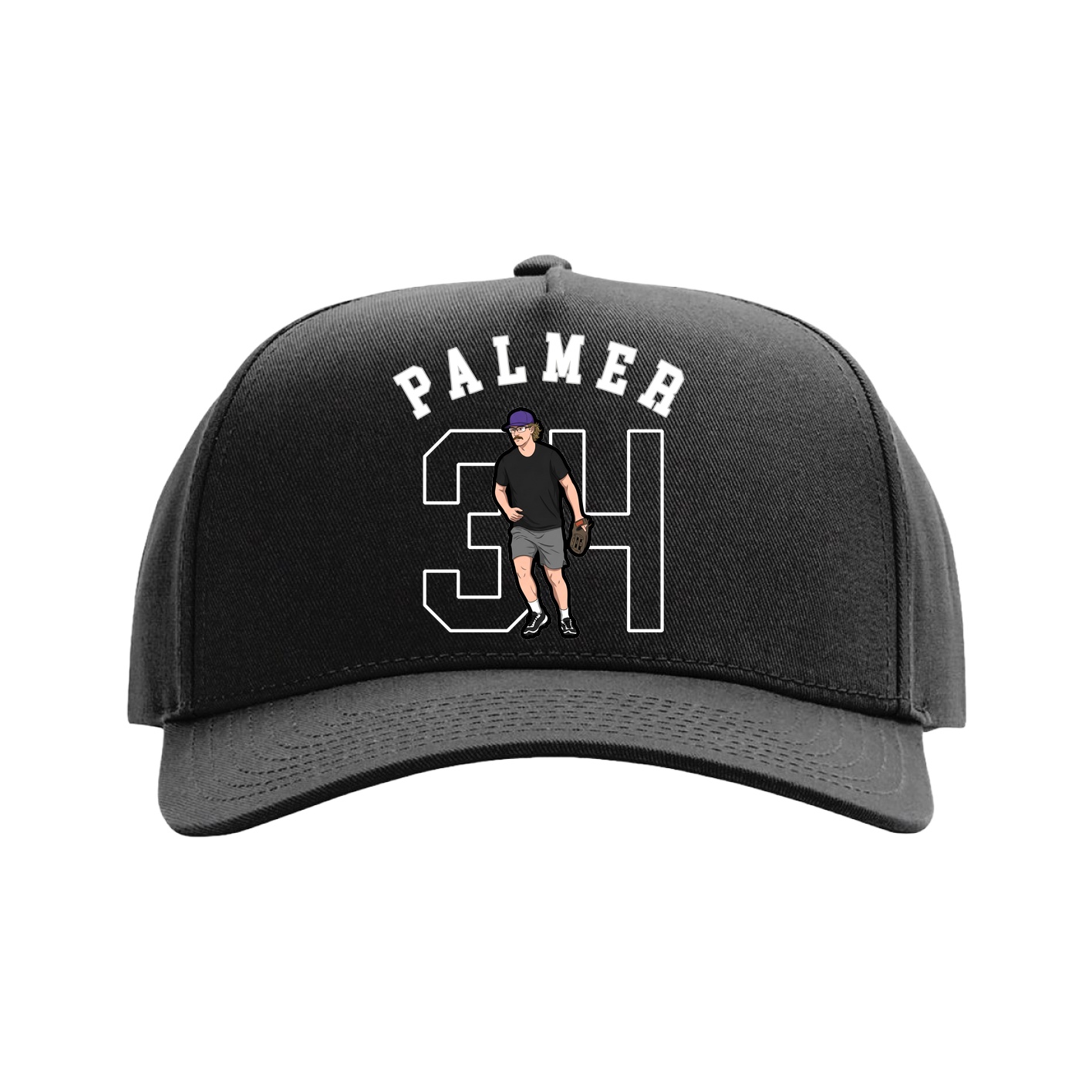 Full Fabric Five-Panel Champ Cap