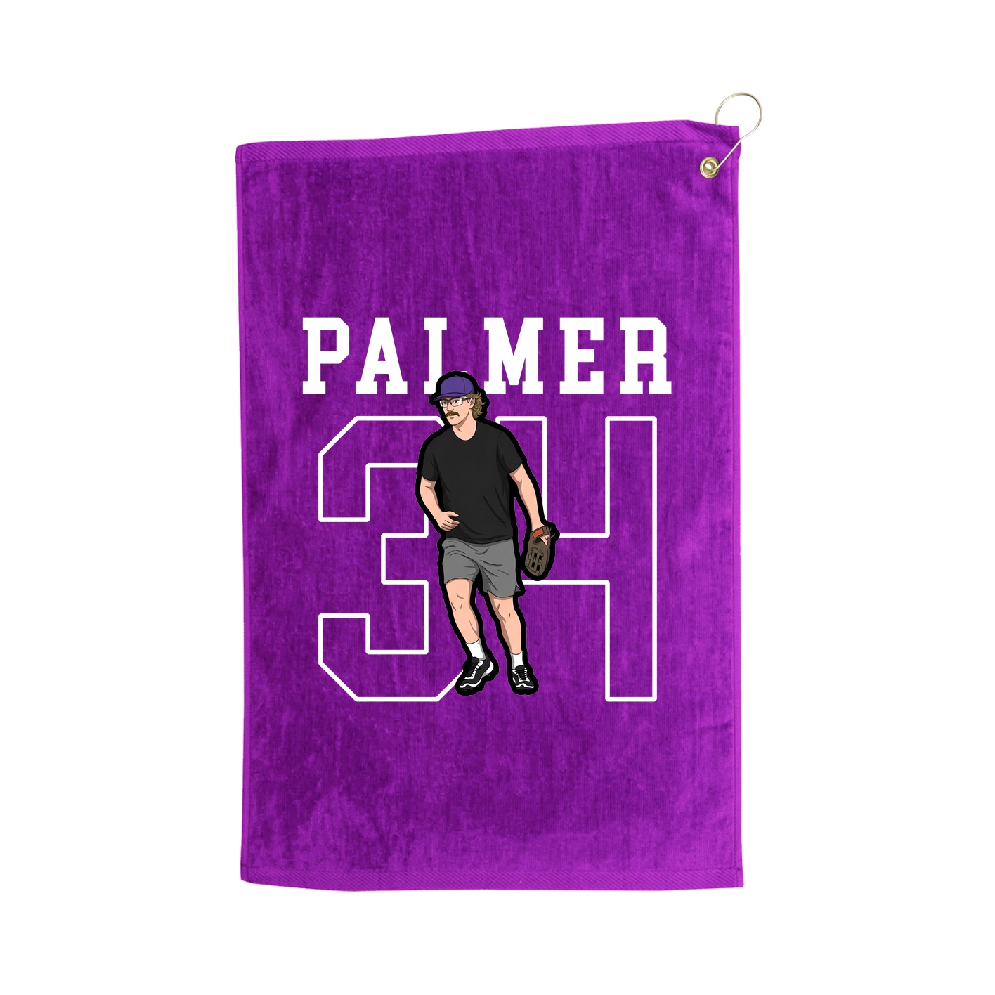 Golf Towel — Shirsey in Purple