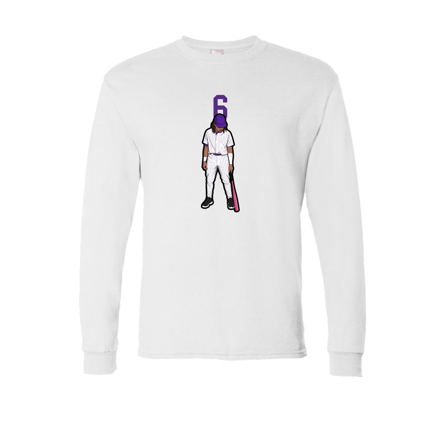 Long Sleeve Tee — Classic in White
