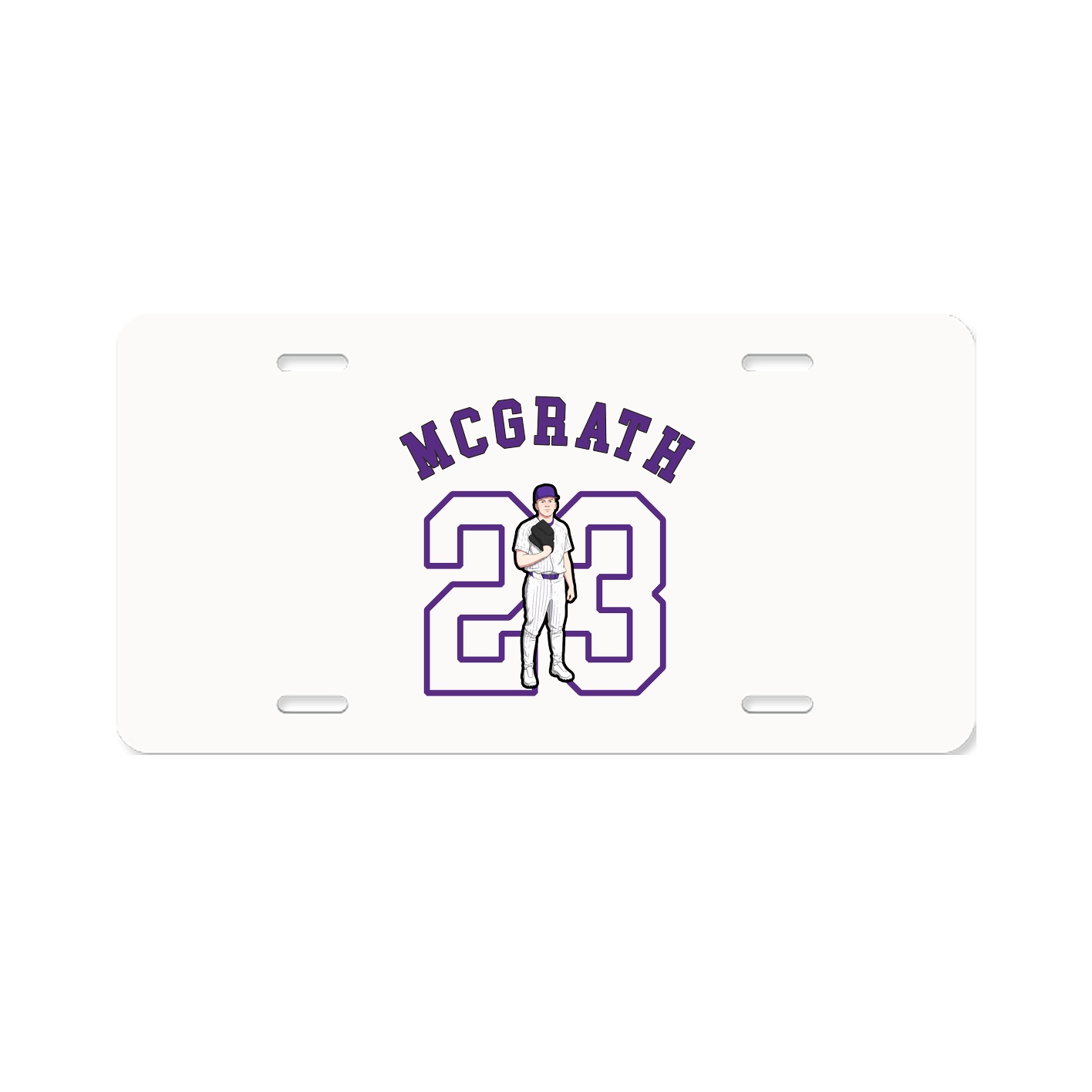 License Plate — Shirsey Arch in Classic