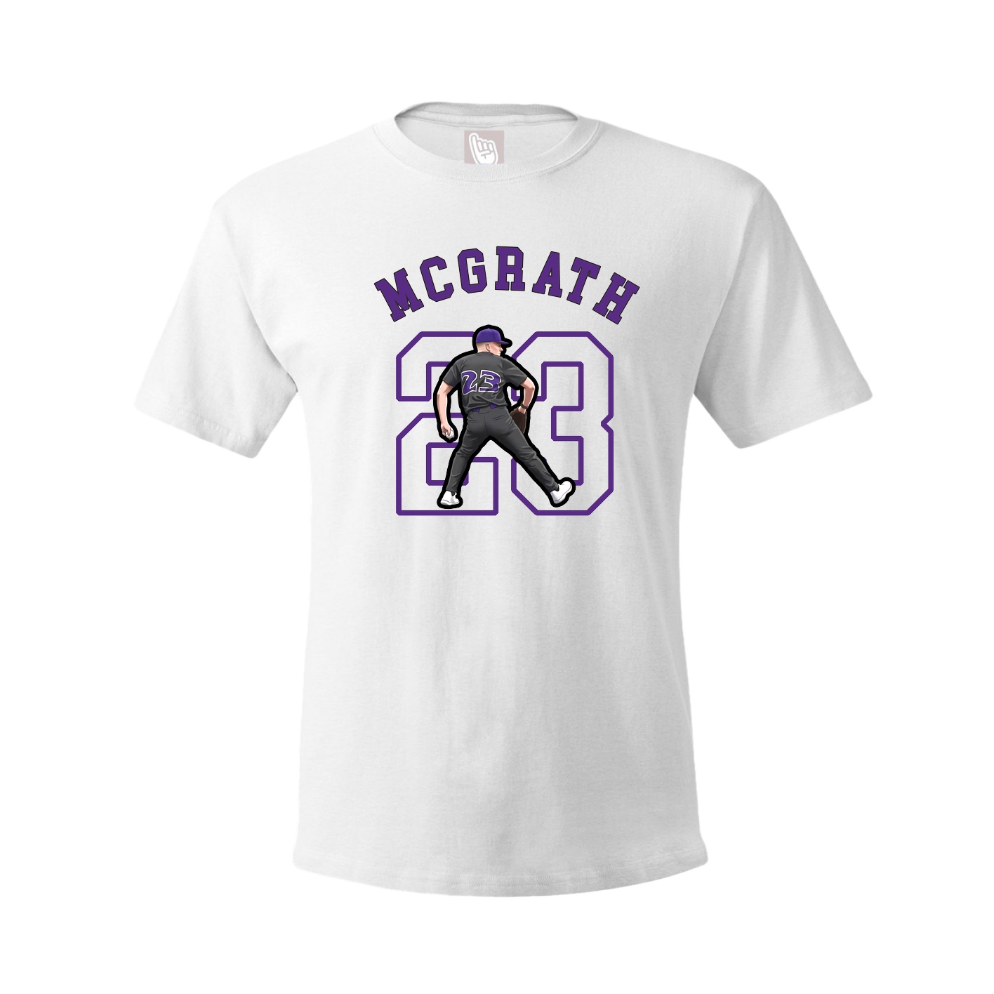 Youth Tee — Shirsey Arch in White