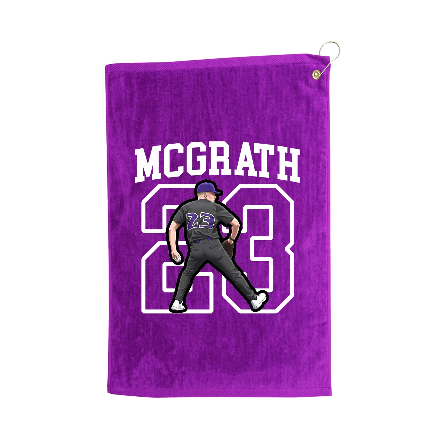 Golf Towel — Shirsey in Purple