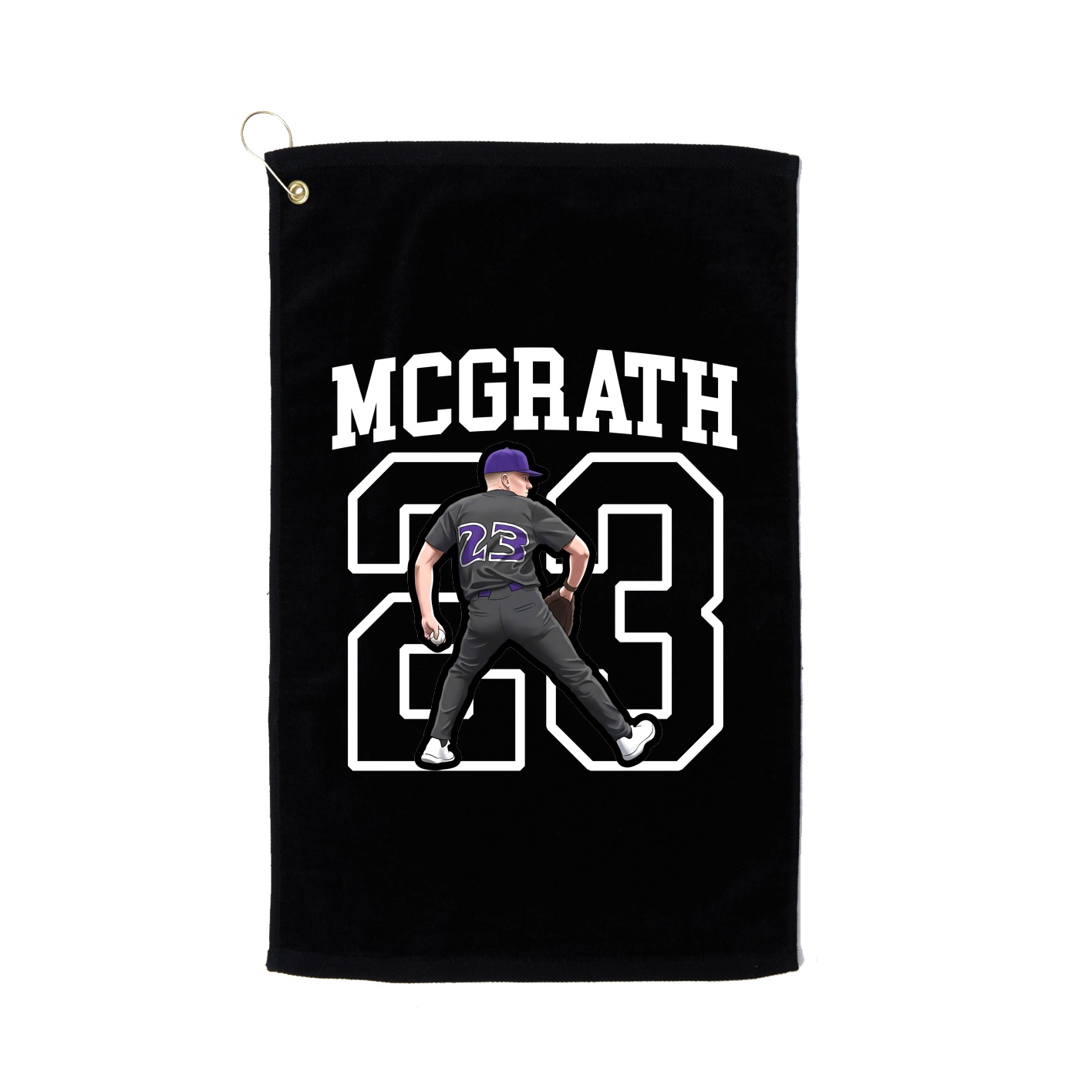 Terry Velour Golf Towel