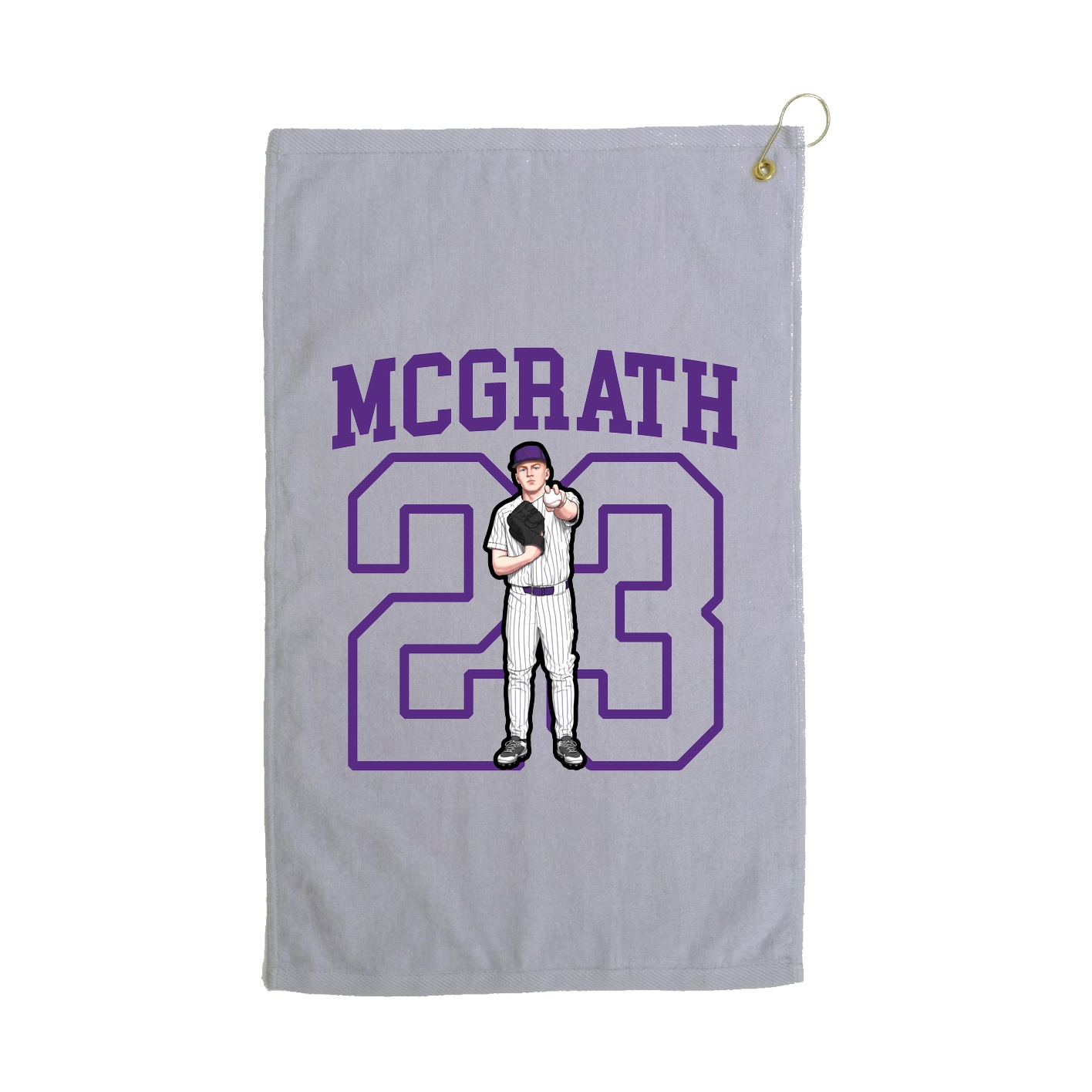 Golf Towel — Shirsey in Grey