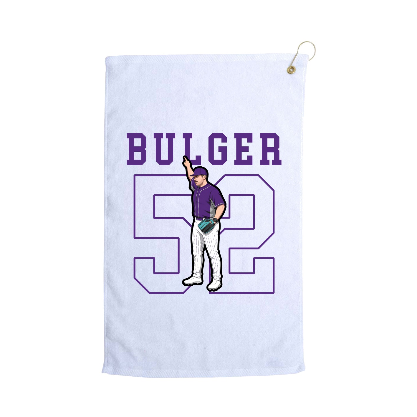 Golf Towel — Shirsey in White