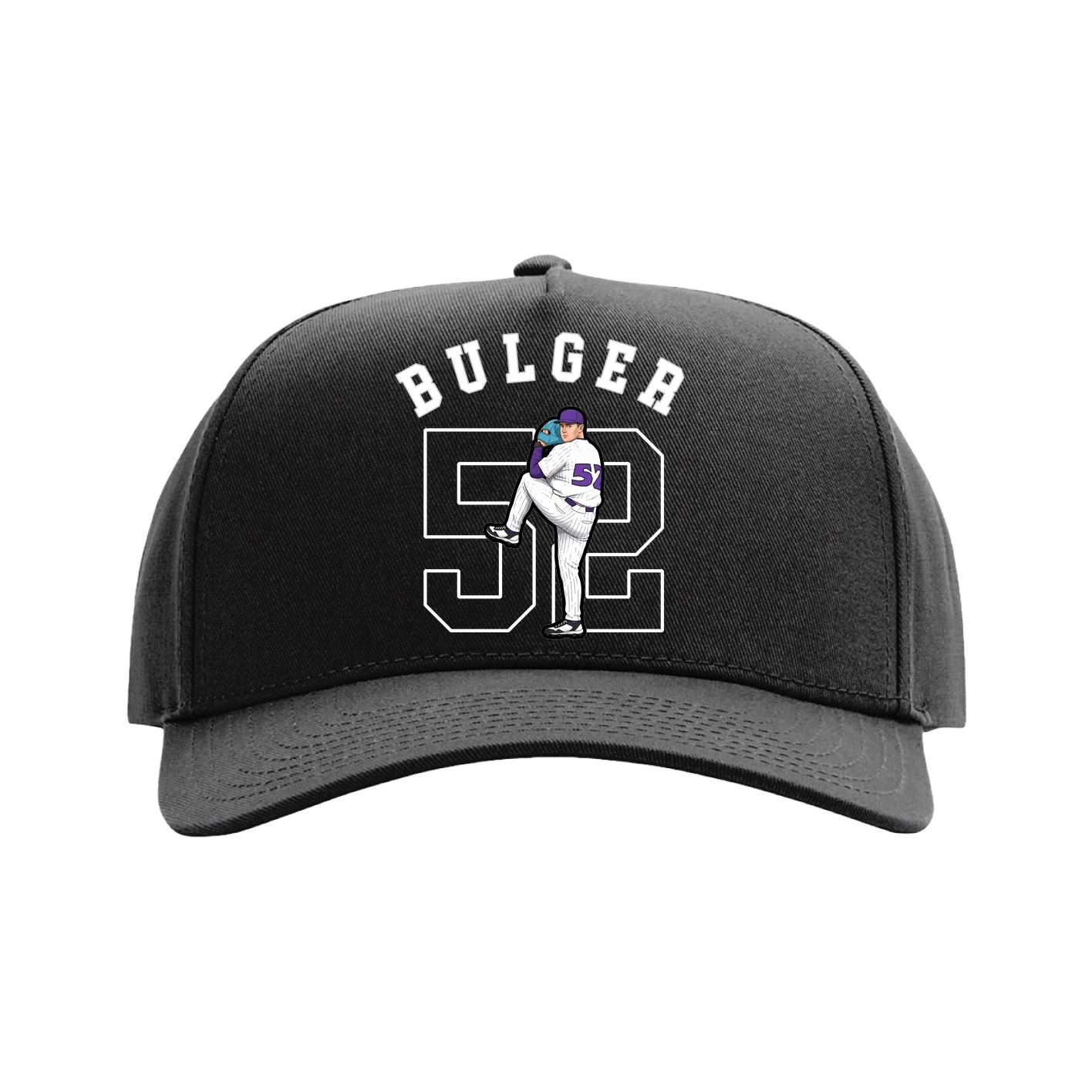 Full Fabric Five-Panel Champ Cap