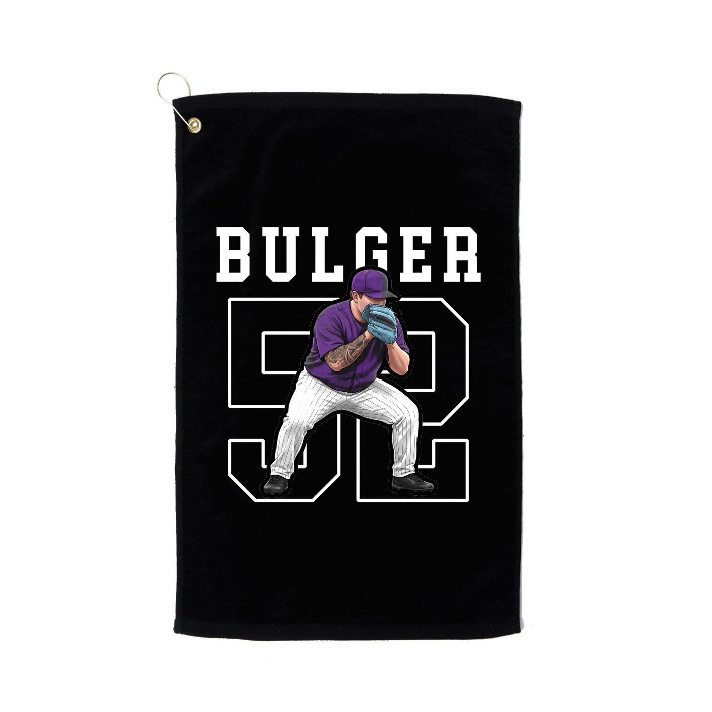 Golf Towel — Shirsey in Black