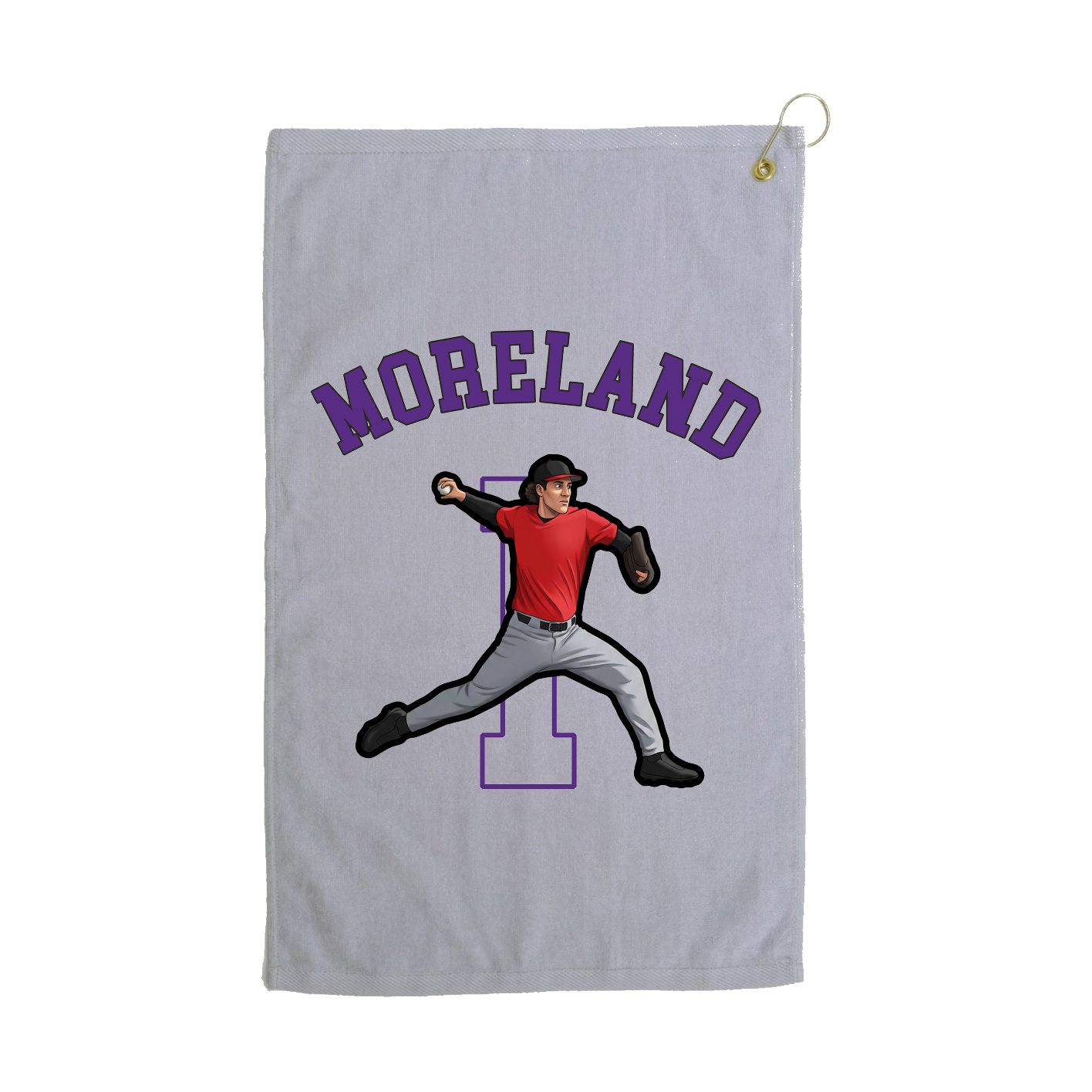 Golf Towel — Shirsey Arch in Grey