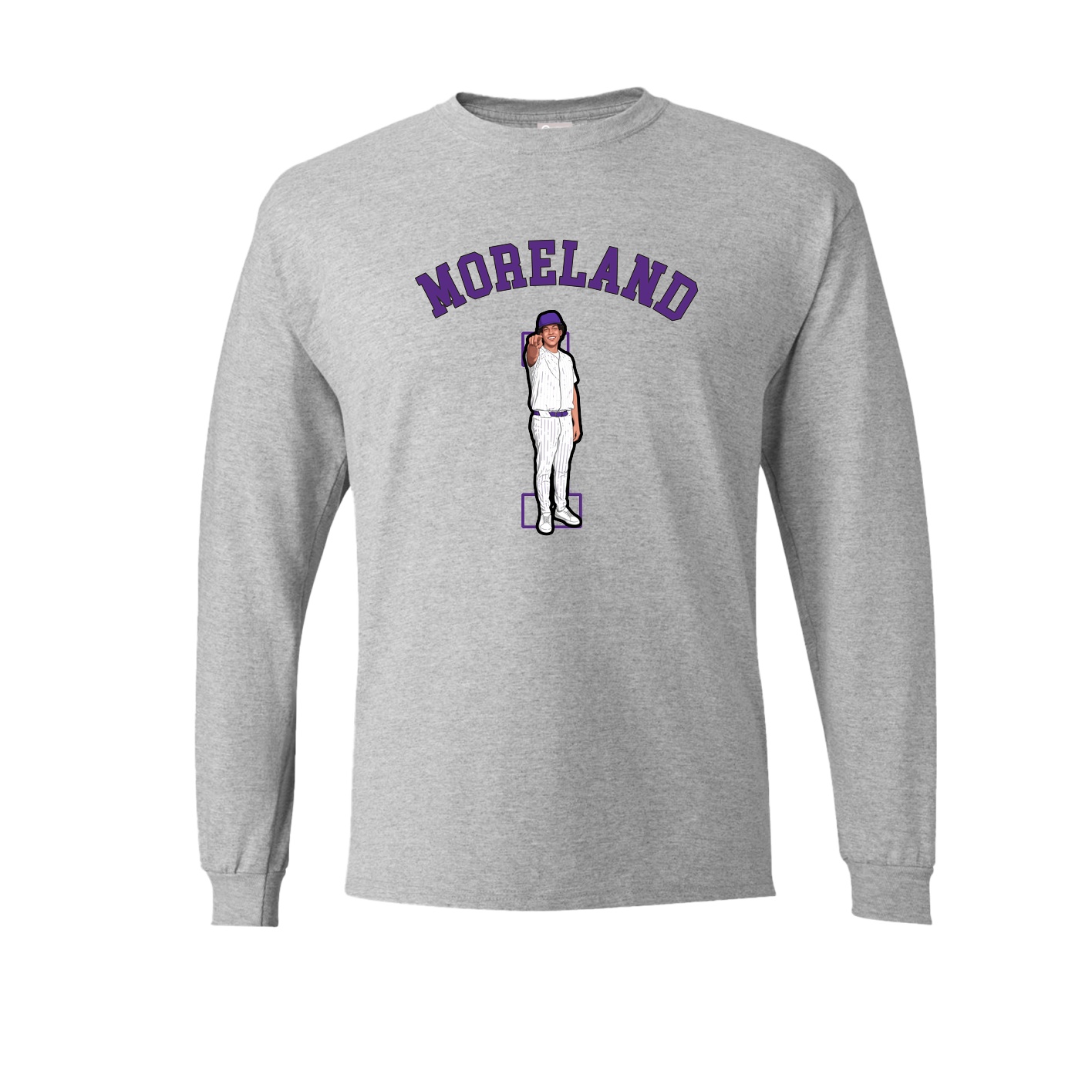 Long Sleeve Tee — Shirsey Arch in Grey