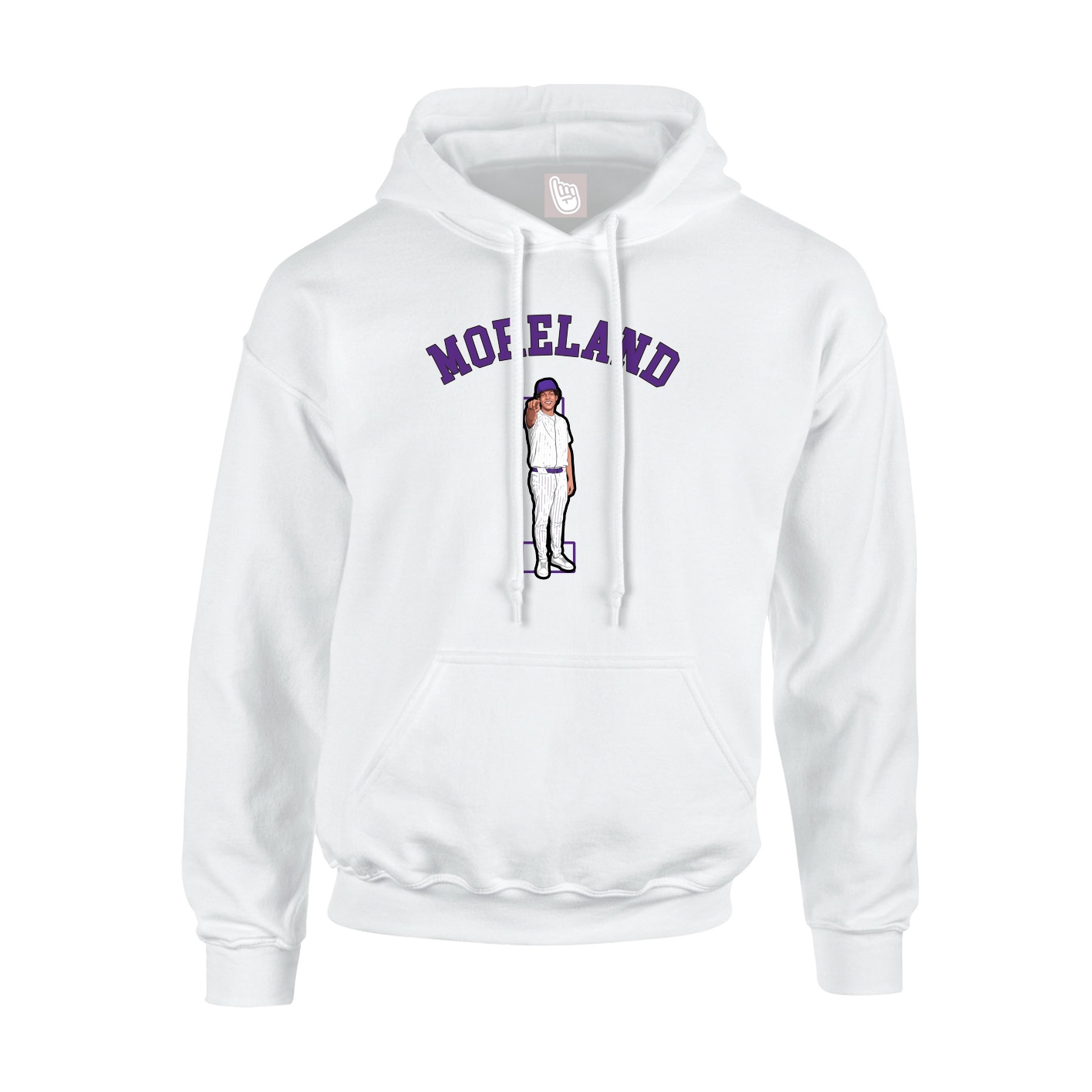 Hoodie — Shirsey Arch in White