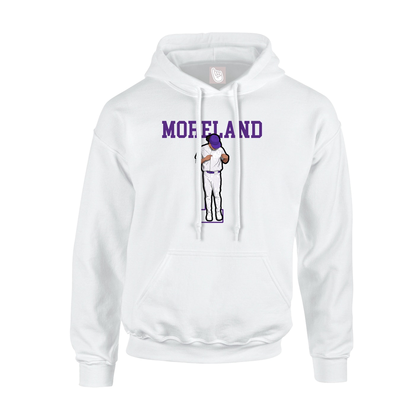 Hoodie — Shirsey in White