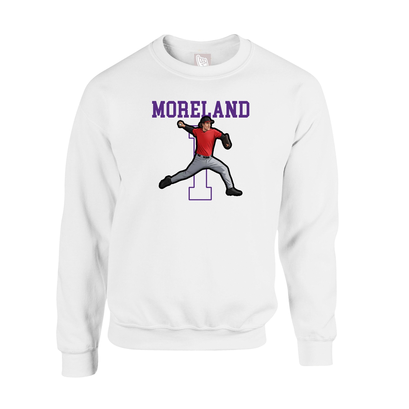Fleece Crew — Shirsey in White
