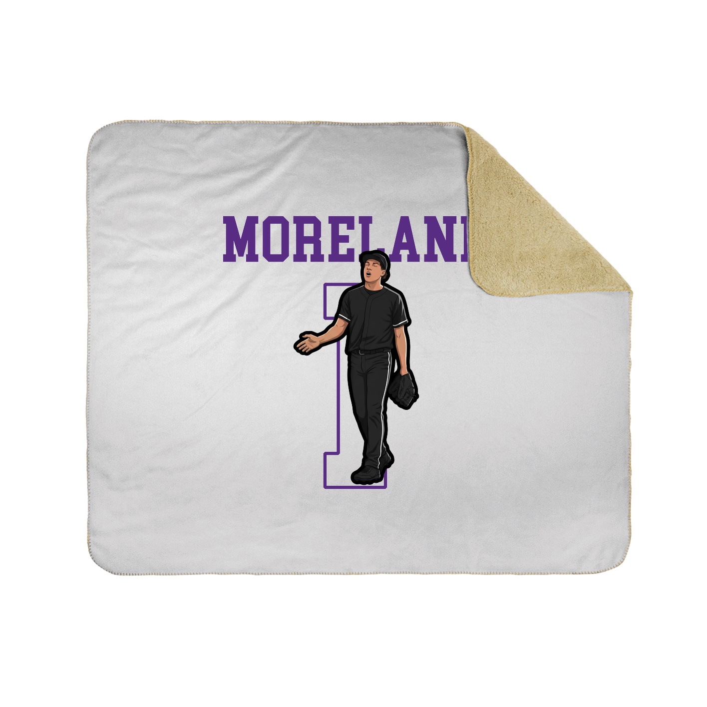 50x60 Sherpa Lined Throw Blanket