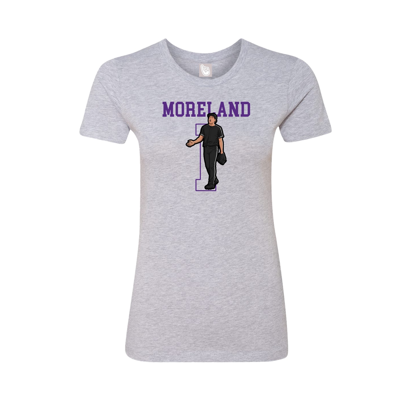 Fitted Women's Tee — Shirsey in Grey