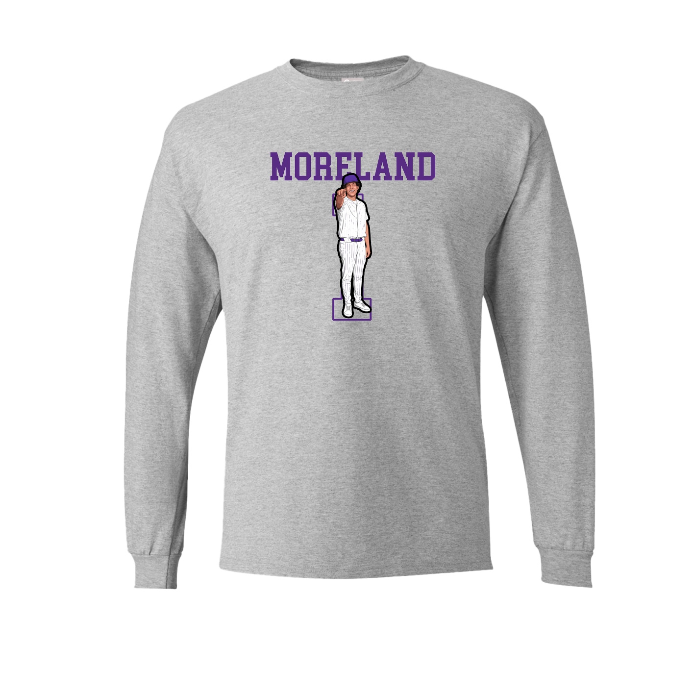 Long Sleeve Tee — Shirsey in Grey