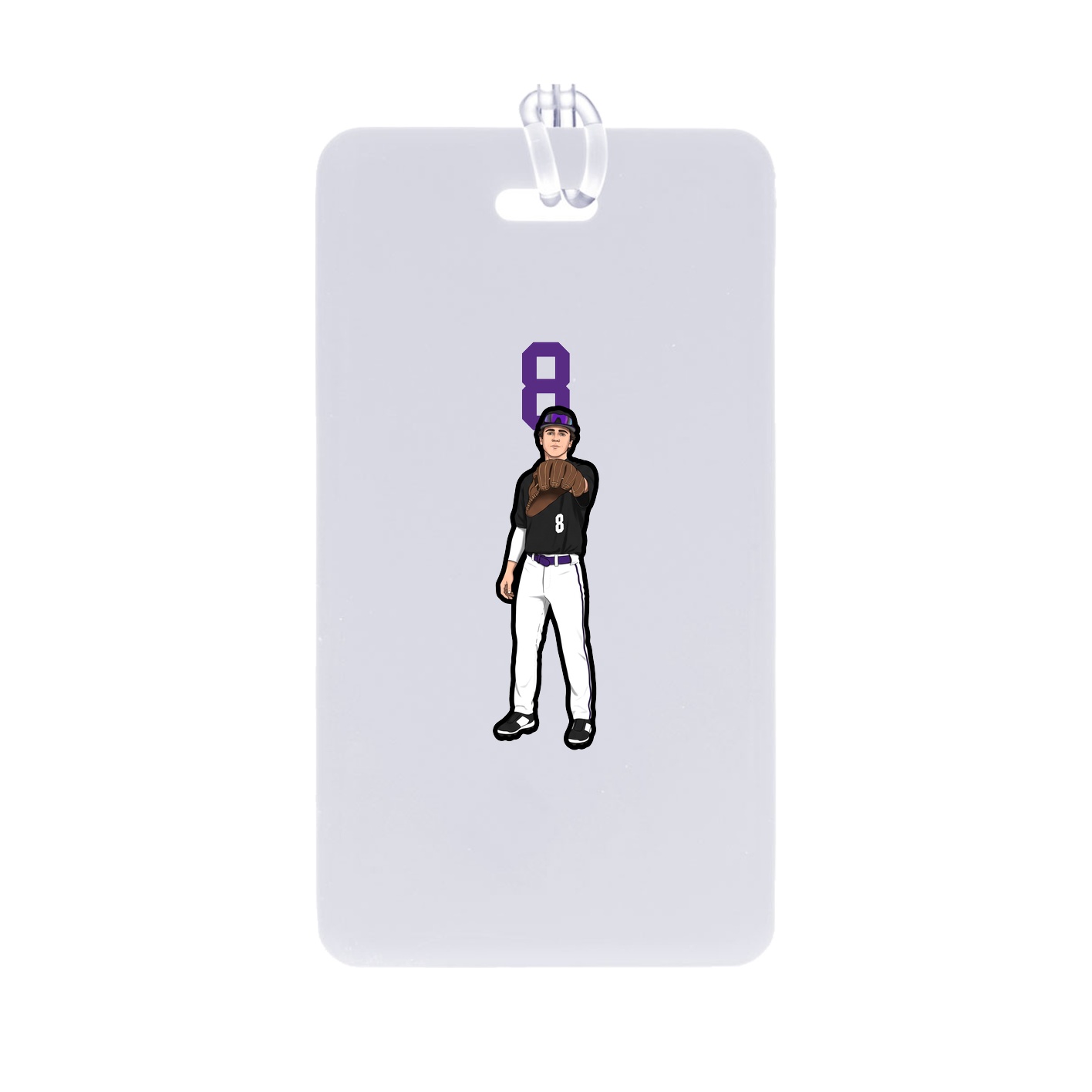 Bag Tag — Number Top in Classic