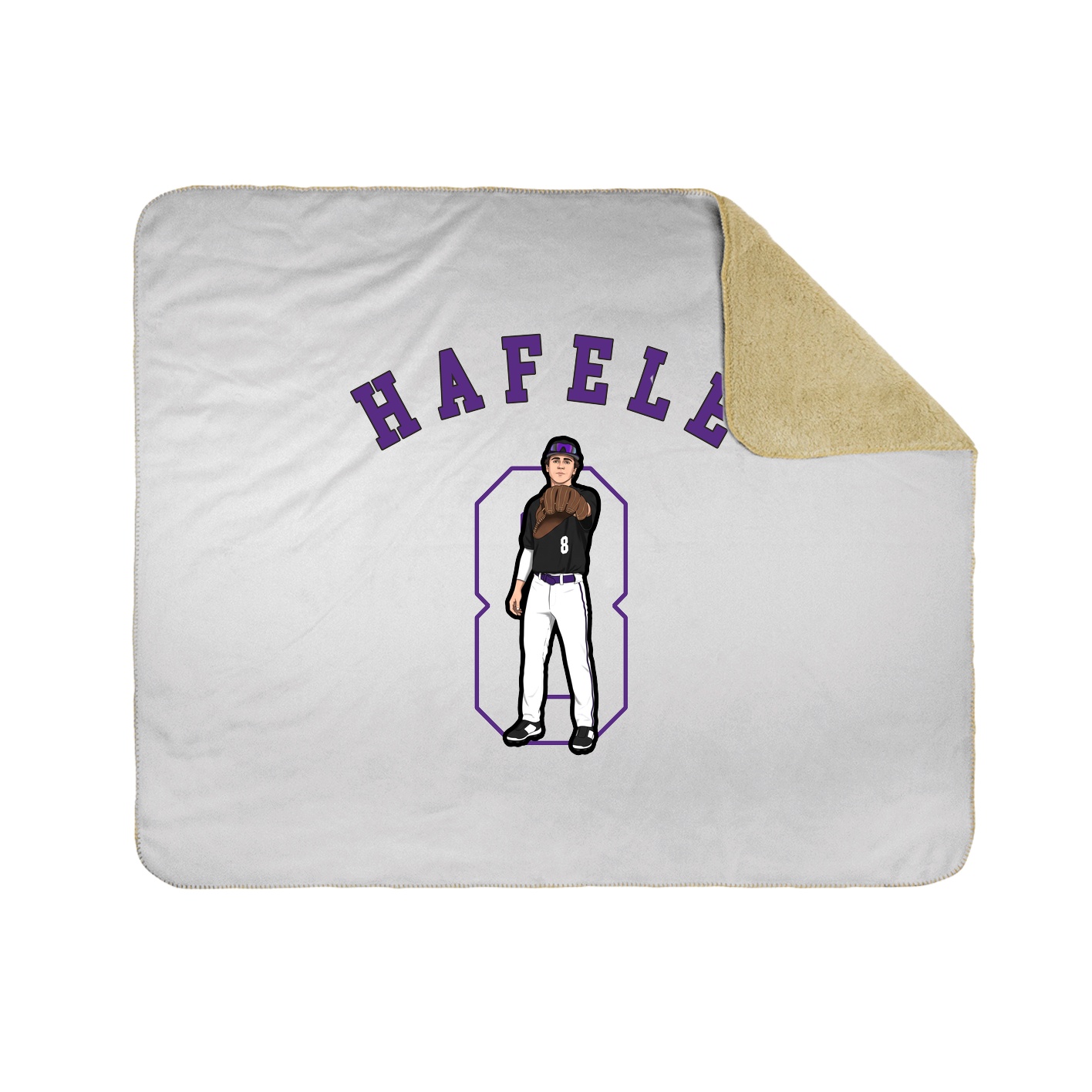 Throw Blanket — Shirsey Arch in White