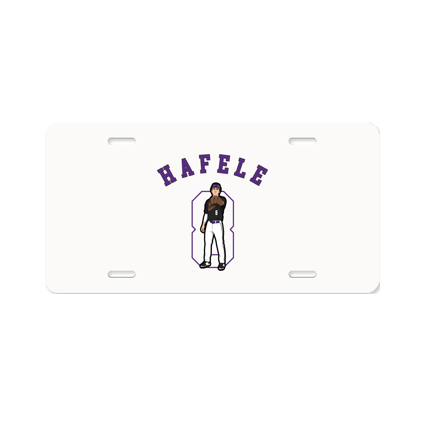 License Plate — Shirsey Arch in Classic
