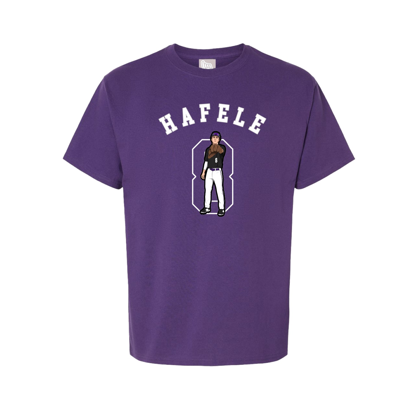 Youth Tee — Shirsey Arch in Purple
