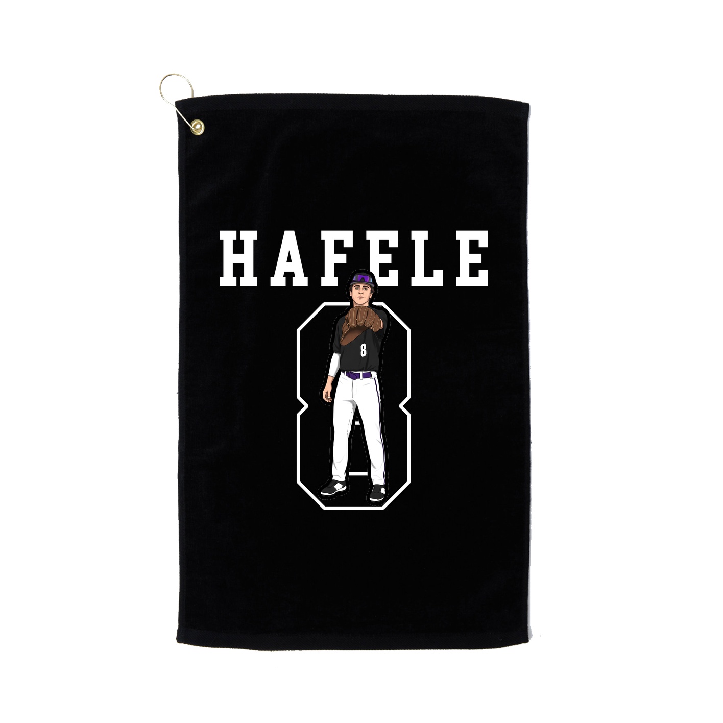 Golf Towel — Shirsey in Black