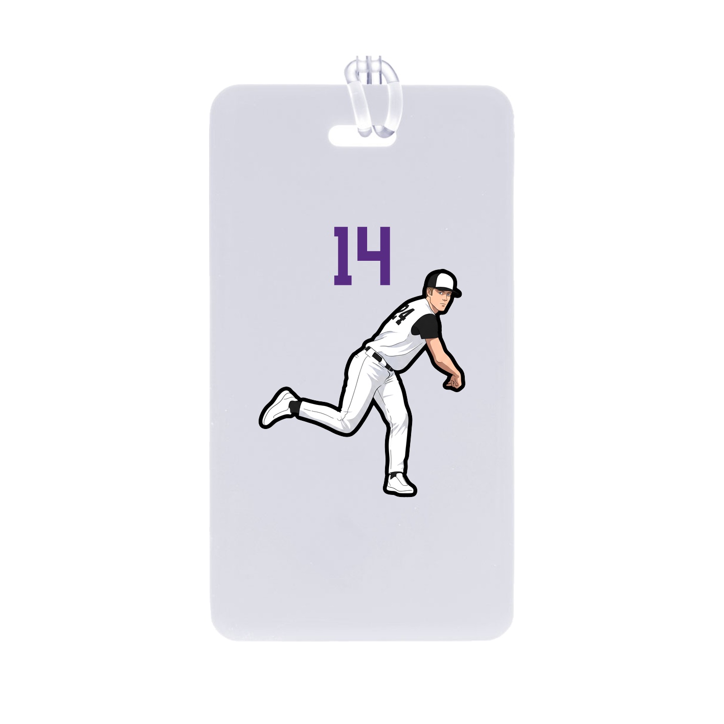 Bag Tag — Number Top in Classic