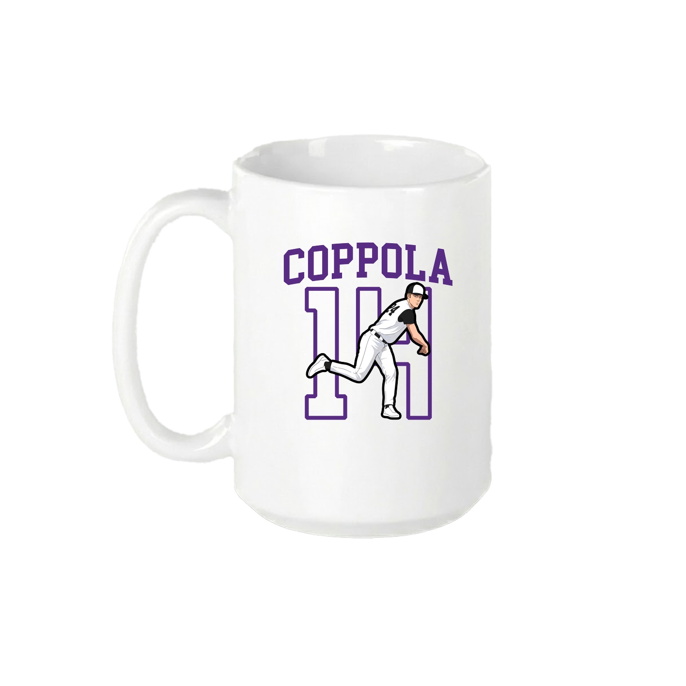 15oz Coffee Mug — Shirsey in White
