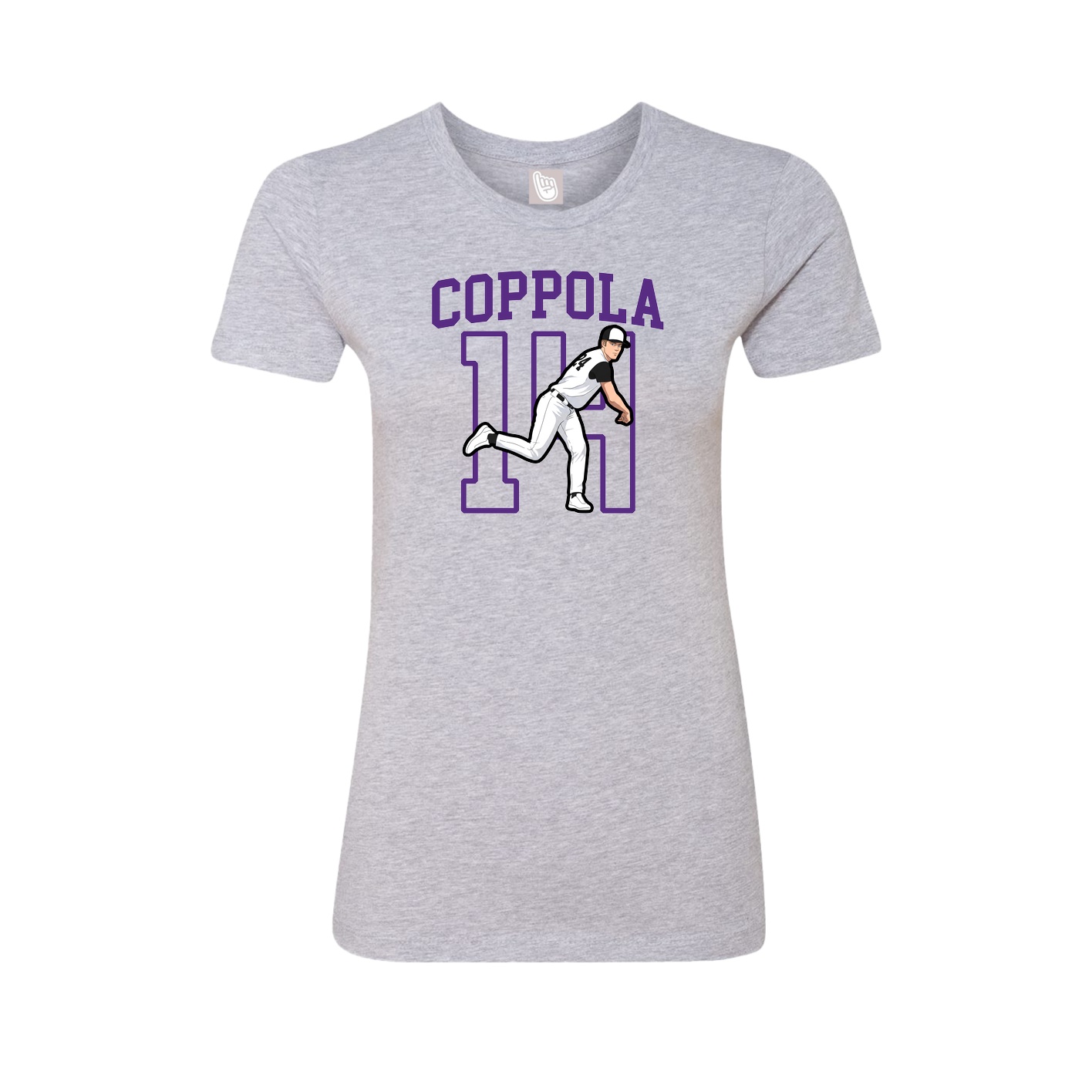 Fitted Women's Tee — Shirsey in Grey