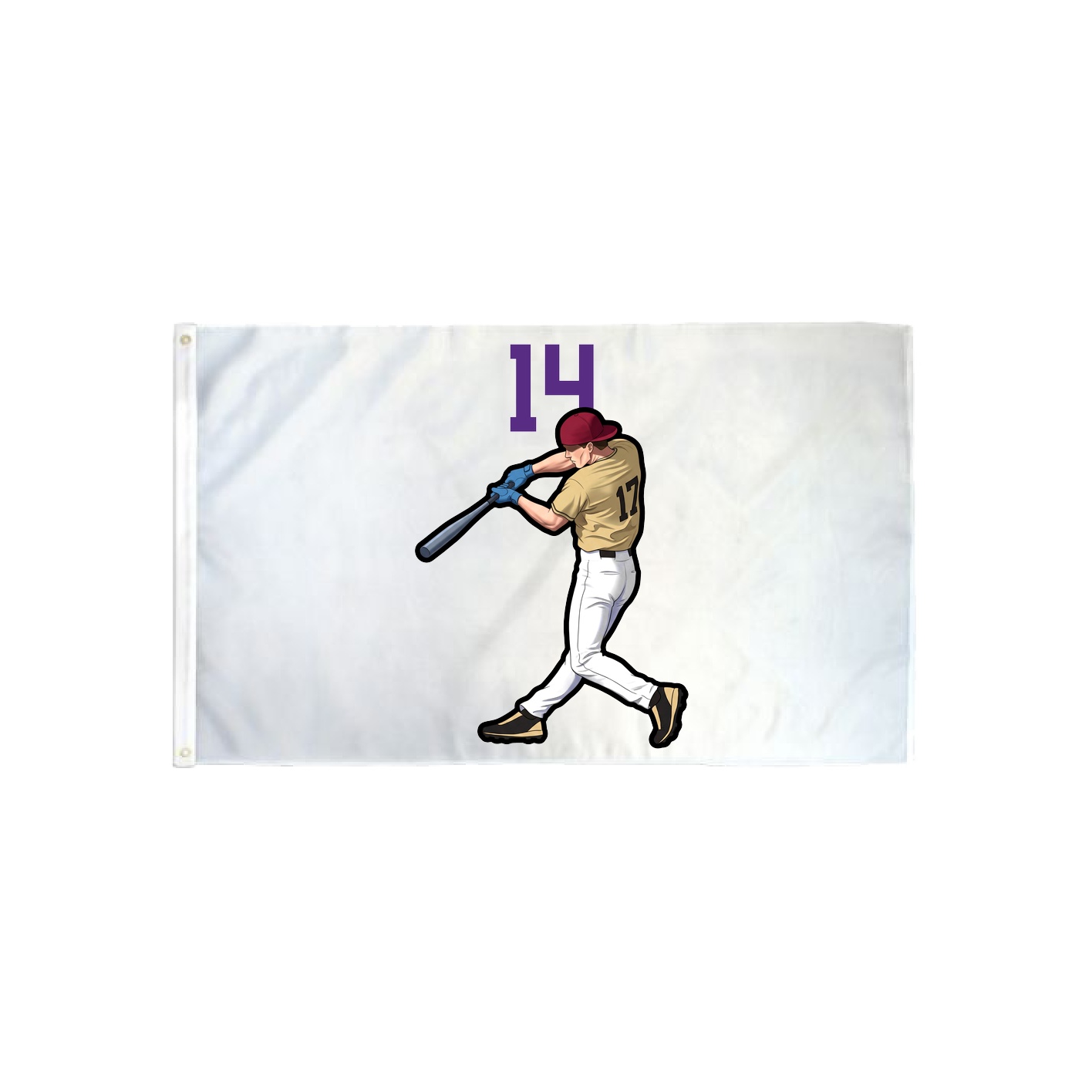 3x5 Flag — Number Top in Classic