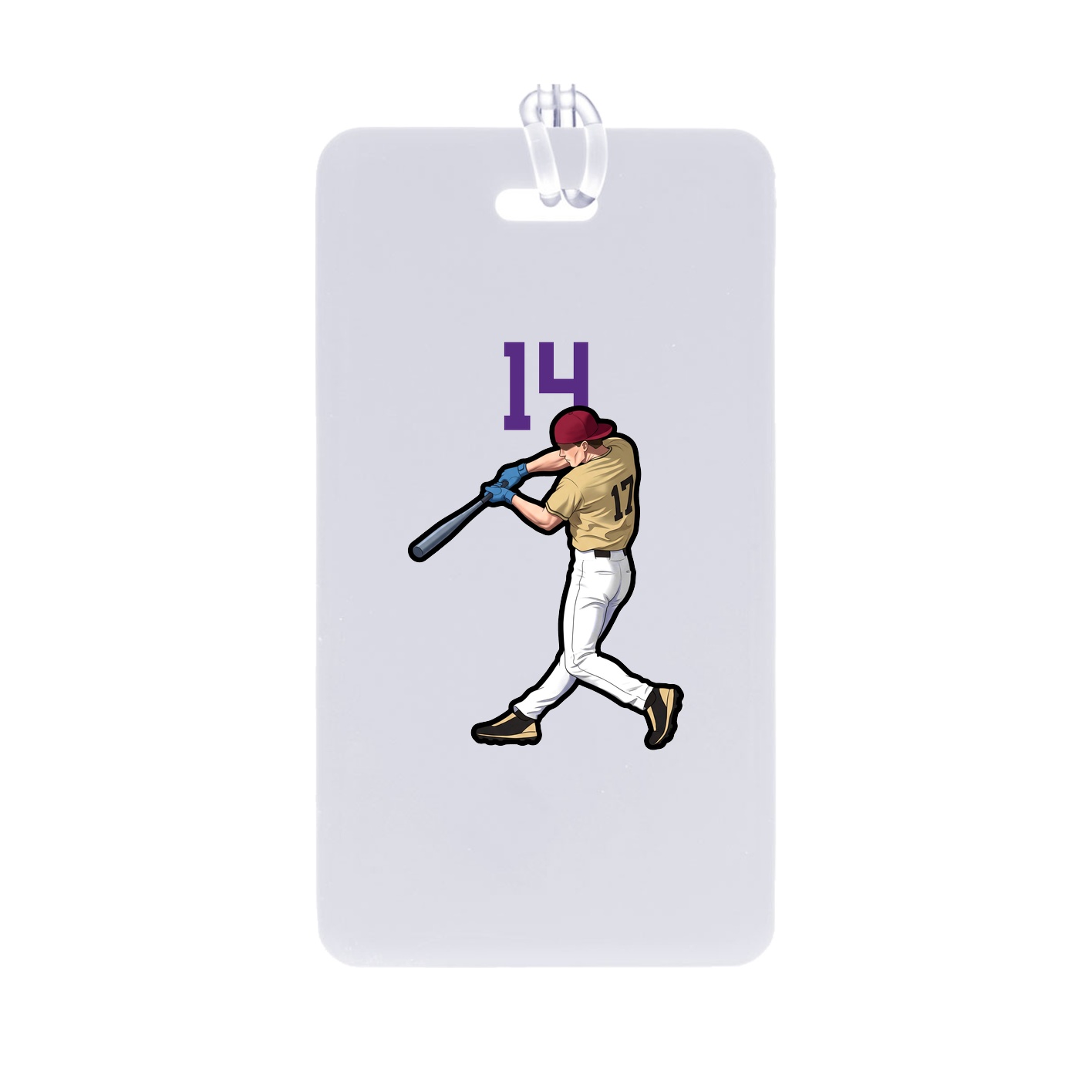 Bag Tag — Number Top in Classic