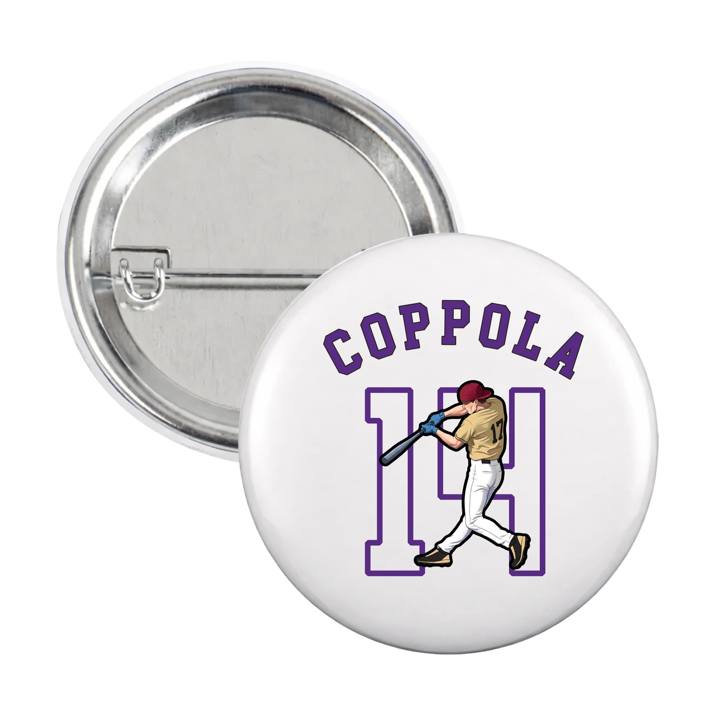 Game Day Button — Shirsey Arch in White