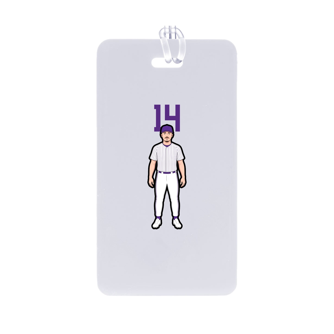 Bag Tag — Number Top in Classic