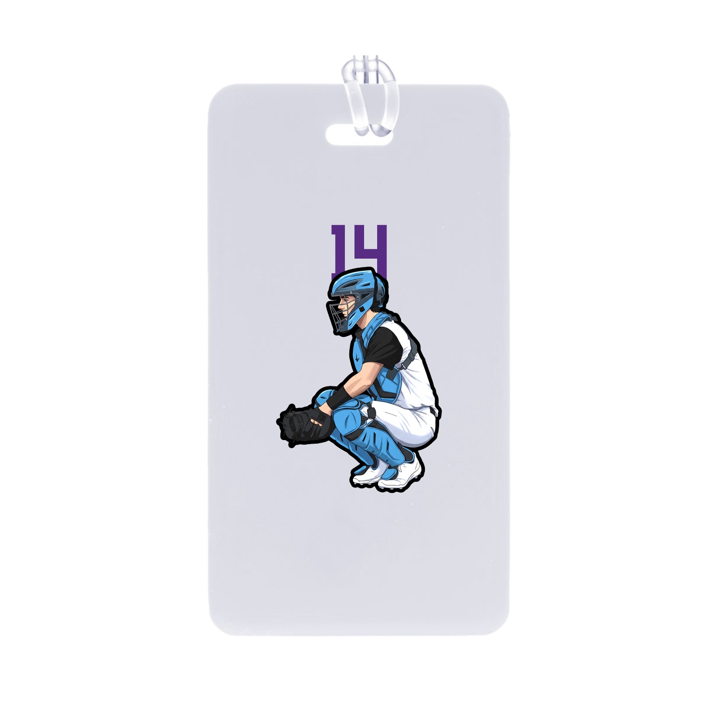 Bag Tag — Number Top in Classic