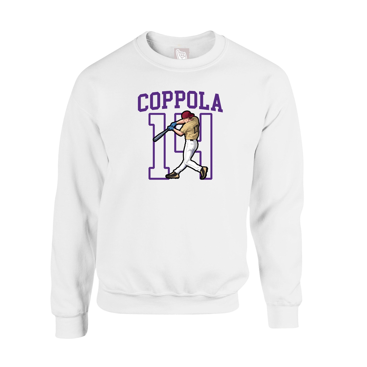 Fleece Crew — Shirsey in White