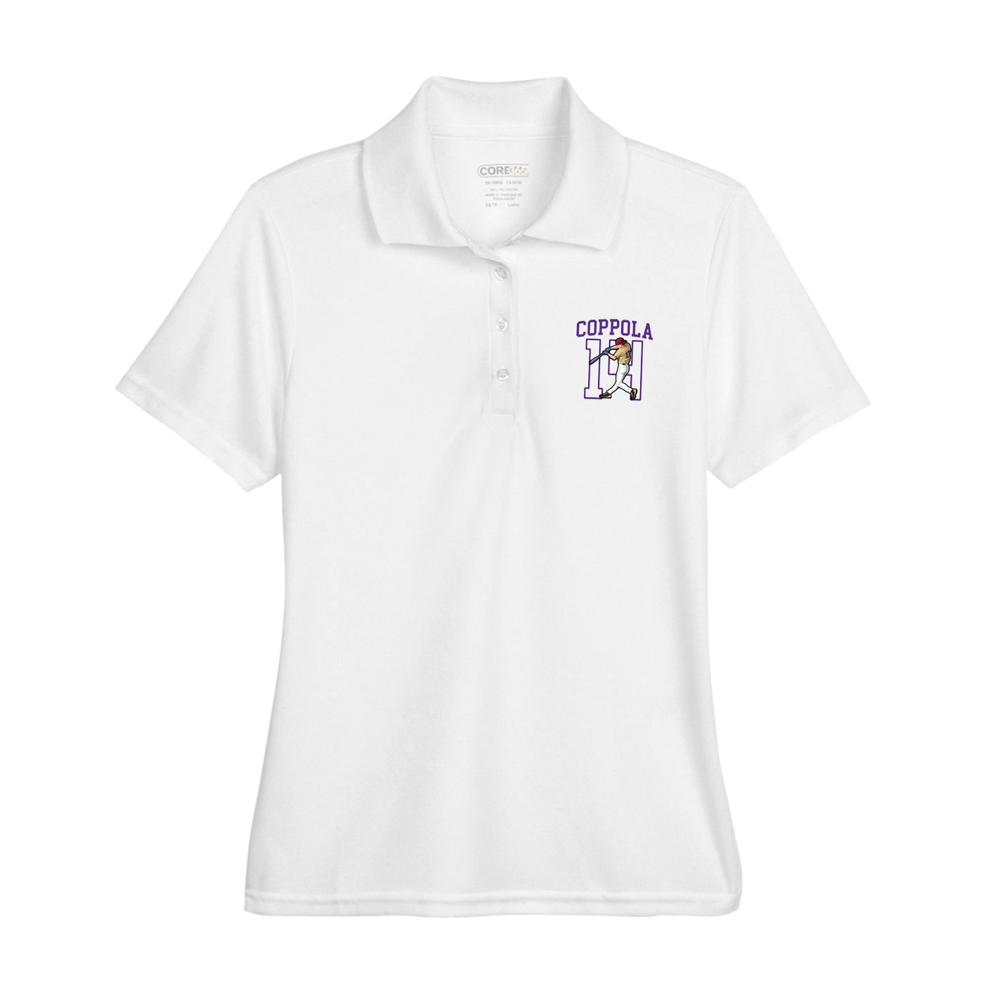 Womens Performance Polo — Shirsey in White