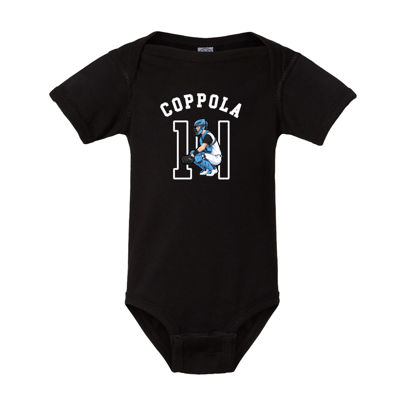 Baby Onesie — Shirsey Arch in Black