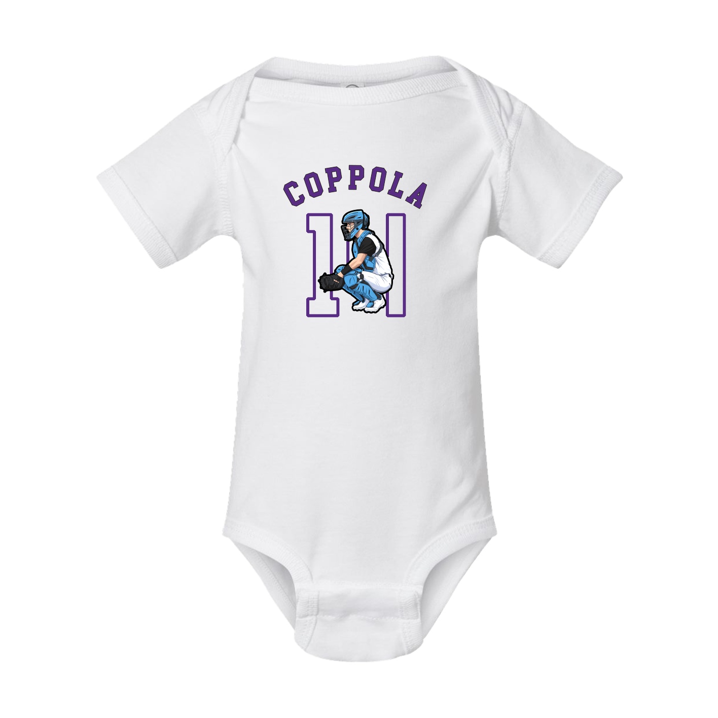 Baby Onesie — Shirsey Arch in White