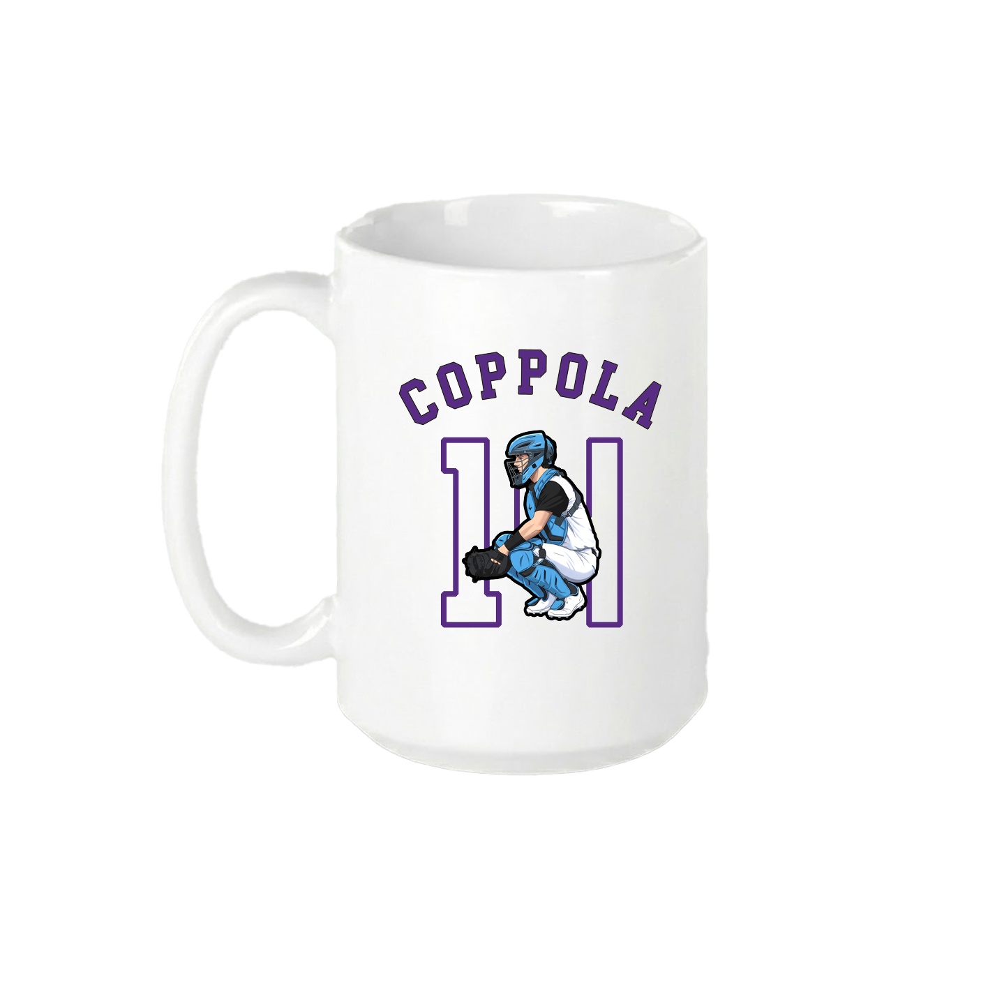 15oz Coffee Mug — Shirsey Arch in White