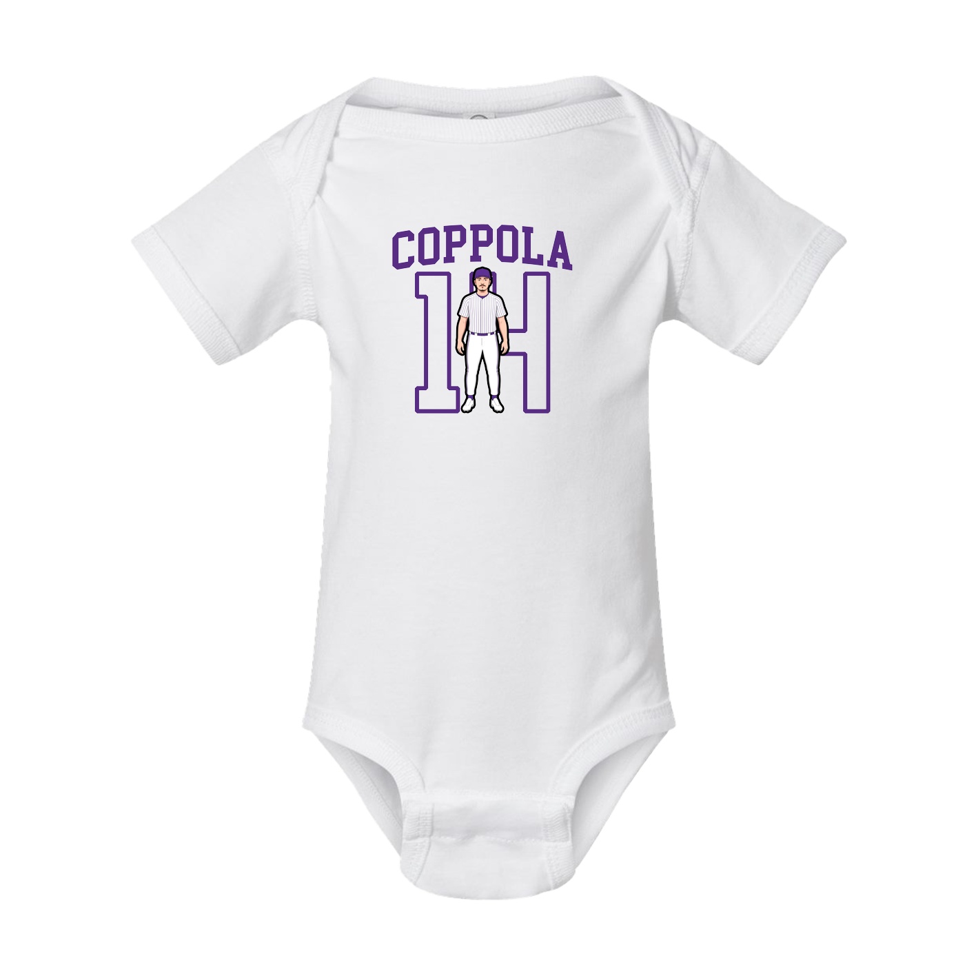 Baby Onesie — Shirsey in White