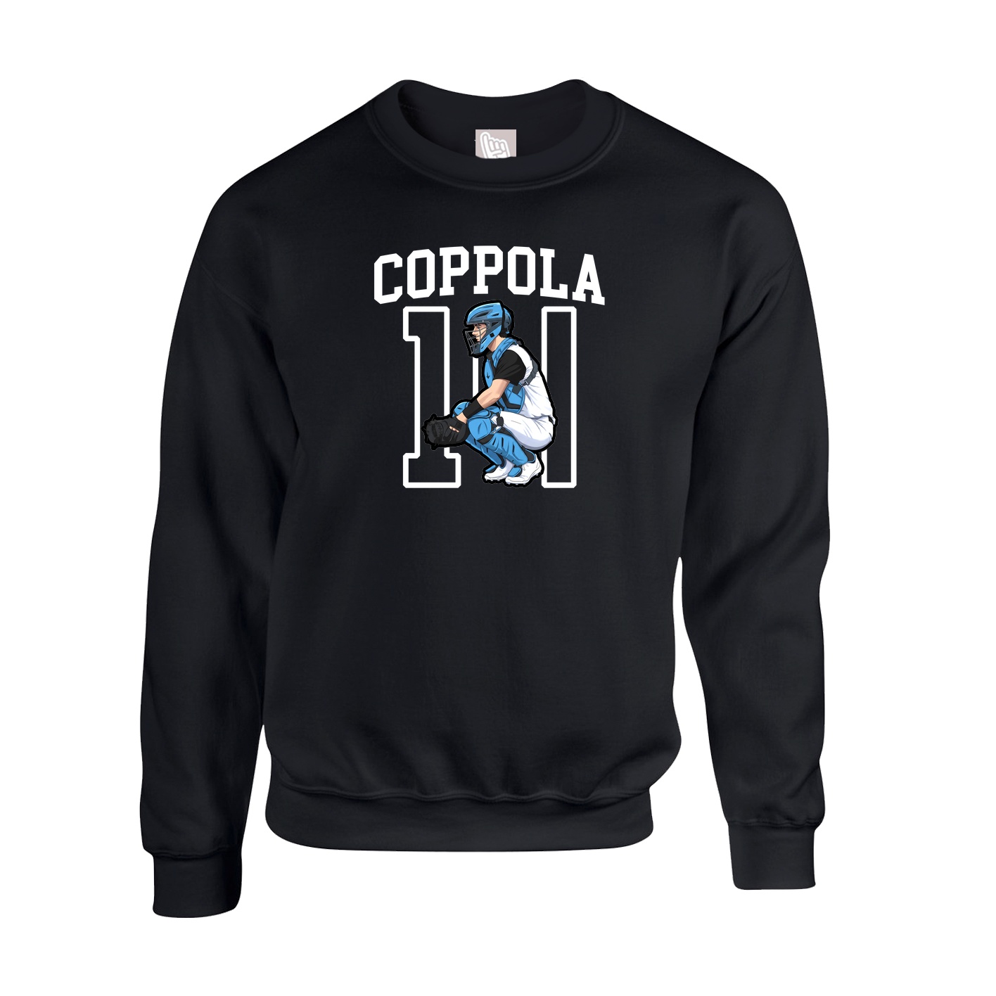 Fleece Crew — Shirsey in Black