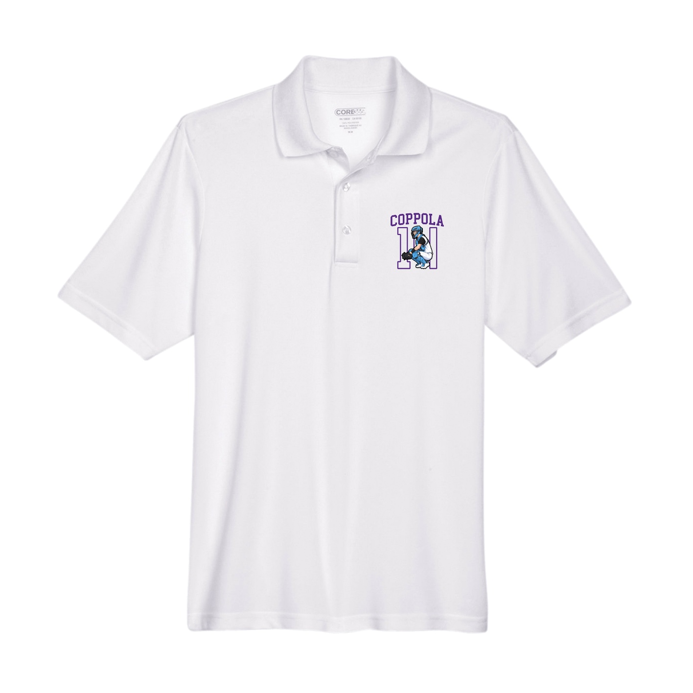 Performance Polo — Shirsey in White