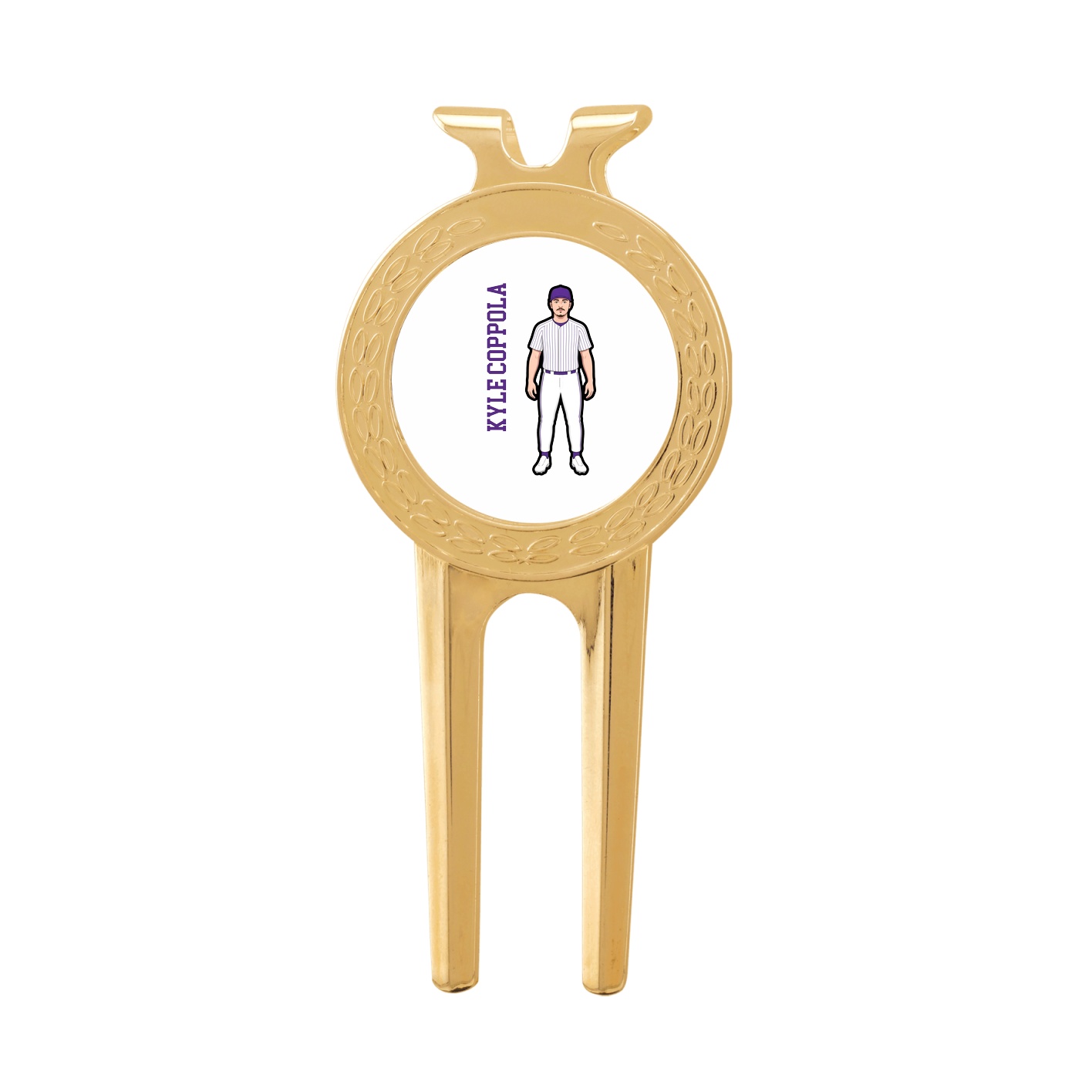 Divot Tool with Ball Marker — Name Vertical in Classic